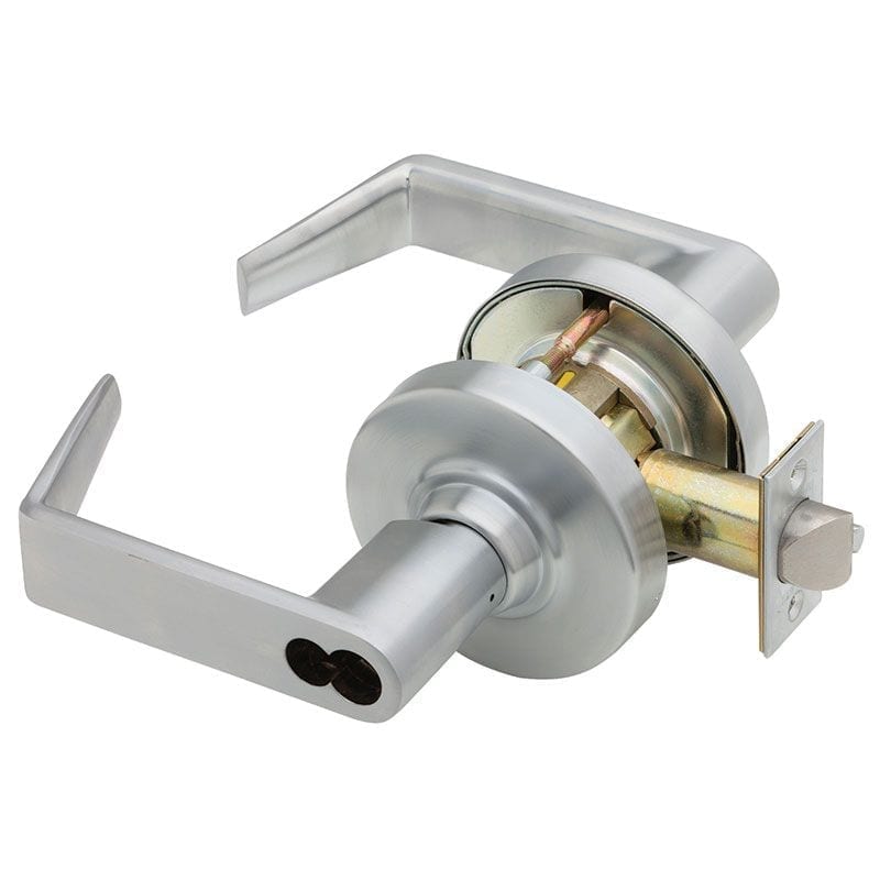 Schlage ND50JD-RHO (Rhodes) FSIC Entrance/Office Lever Lock