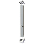 418 96" T-Shaped Removable Extruded Aluminum Mullion