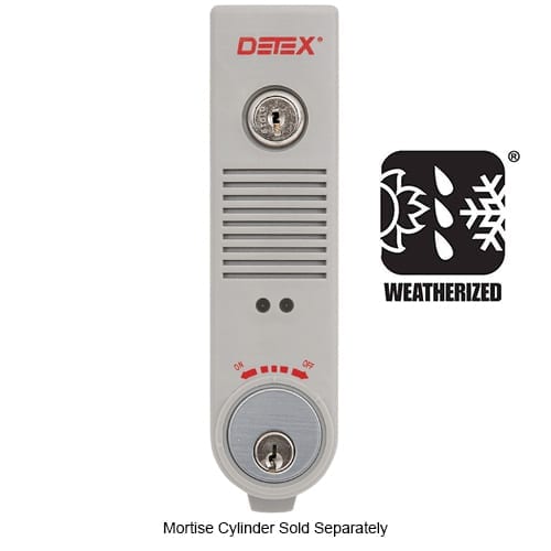 Detex Scan Button Detex EAX-500 Weatherized Battery Powered Door Exit Alarm