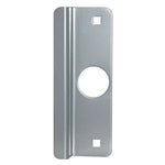 LP-307-SL Latch Protector For Aluminum Entry Doors - 2-5/8" x 7" - SL (Silver Coated)