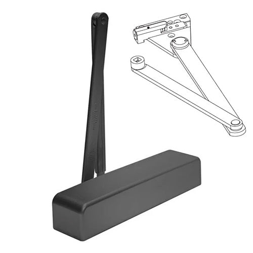 Dorma 8916 SDS Door Closer with Heavy Duty Parallel Spring Stop Arm