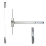 25-V-DT Surface Vertical Rod Panic Bar Exit Device with Dummy Pull