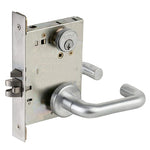 L9050P 03A Office and Inner Entry Mortise Lock, 03 Lever, A Rose