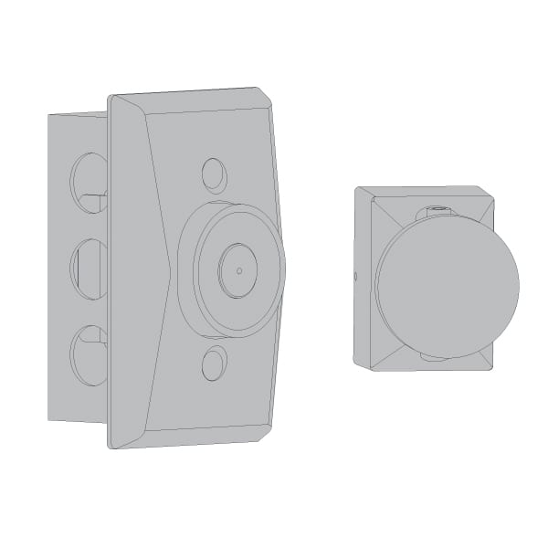 LCN SEM7850 Recessed Wall Mounted Magnetic Door Holder