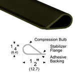 S88 Adhesive-Backed Fire/Smoke Silicone Seal Perimeter Gasketing