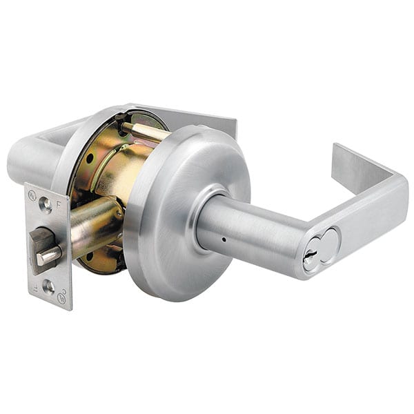 Dormakaba QCL251-E-626 Interchangeable Core Entrance Lever Lock