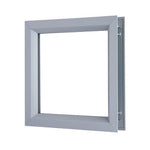 LT-B4 Galvannealed Vision Lite Frame for 7/8" to 1" Glass, 1-3/4" Thick Door