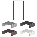 47C Prefinished Steel Cased Opening Frame with No Stops for 4-3/4" to 4-7/8" Wall