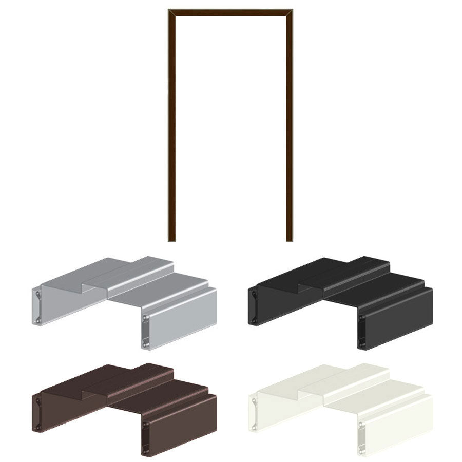 Timely 72C 345xBSJxSC Single Prefinished Steel Door Frame