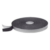 V740 Black Single Sided Adhesive Vinyl Foam Glazing Tape - 100' Roll