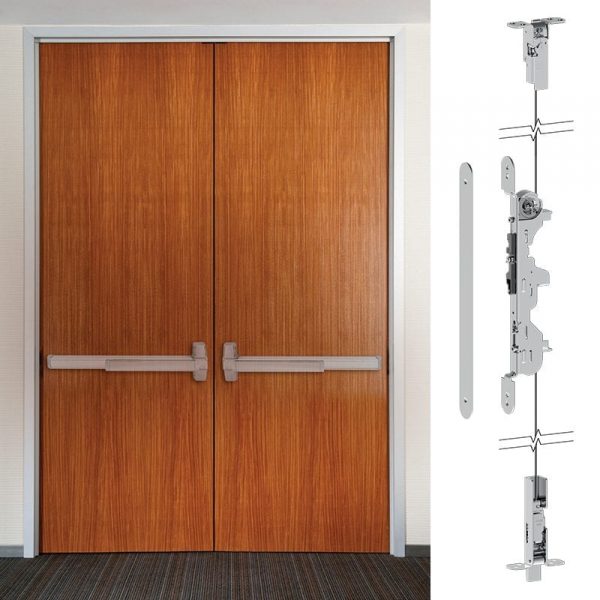 Von Duprin 9950WDC-EO Concealed Cable Exit Device for Wood Doors