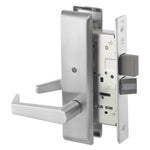 AUCN 8802FL Privacy, Bedroom, or Bath Mortise Lock with Augusta Lever, CN Escutcheon