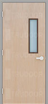Commercial Wood Doors with Glass Lite Kits