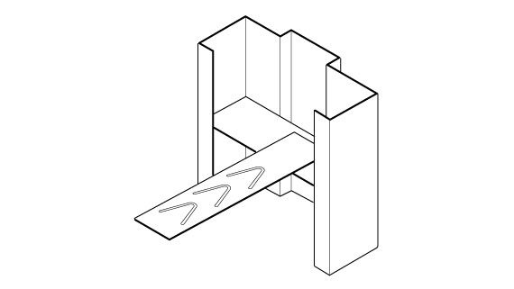 Kd Knocked Down Masonry Hollow Metal Frame