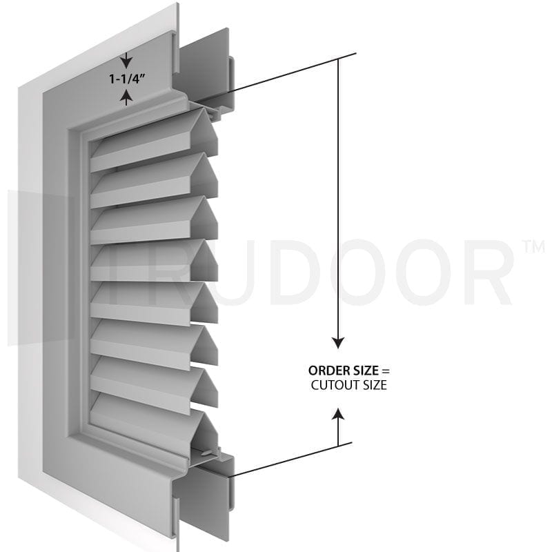Hollow Metal Doors with Louvers, Doors with Air Vents