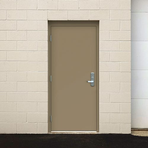 Flush Commercial Hollow Metal Doors, Industrial Steel Doors