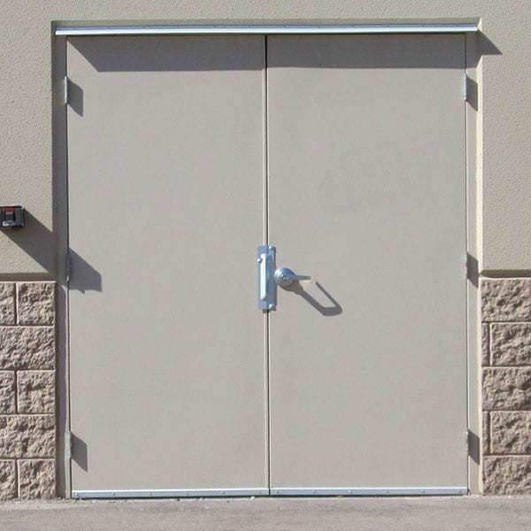 Commercial Steel Double Doors Hollow Metal Door Pair