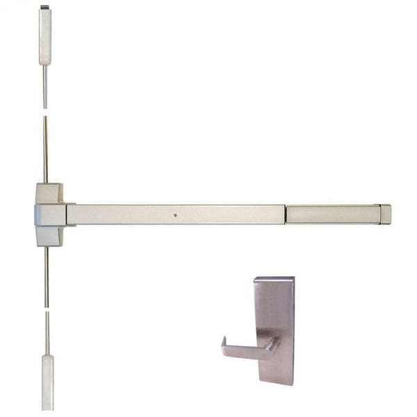 Design Hardware 2000V Vertical Rod Exit Device with LE08A Lever