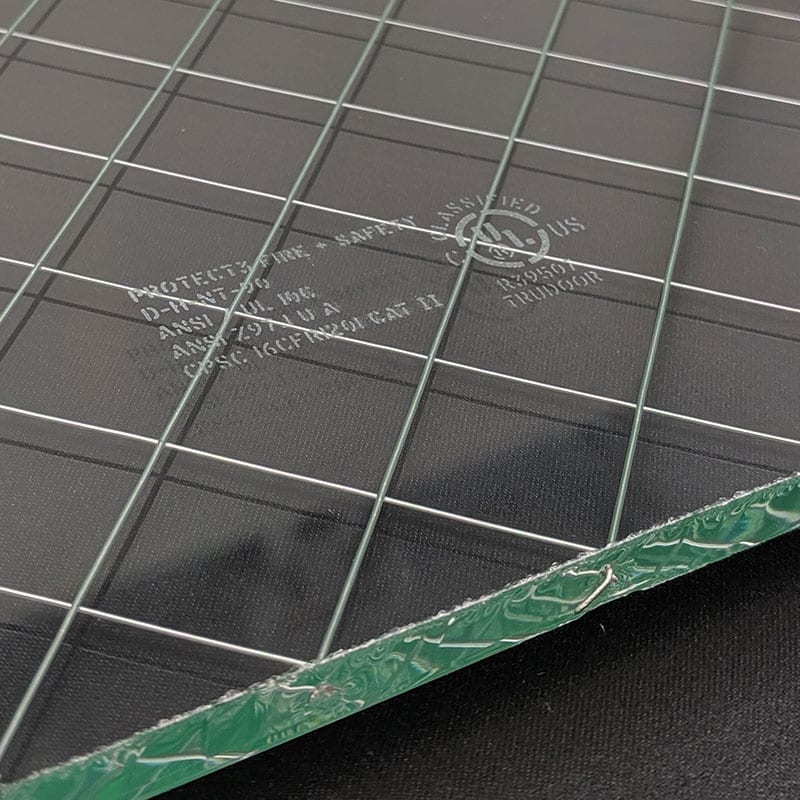45Minute FireRated Safety Wire Glass, Fire Door Glass, Cuttosize